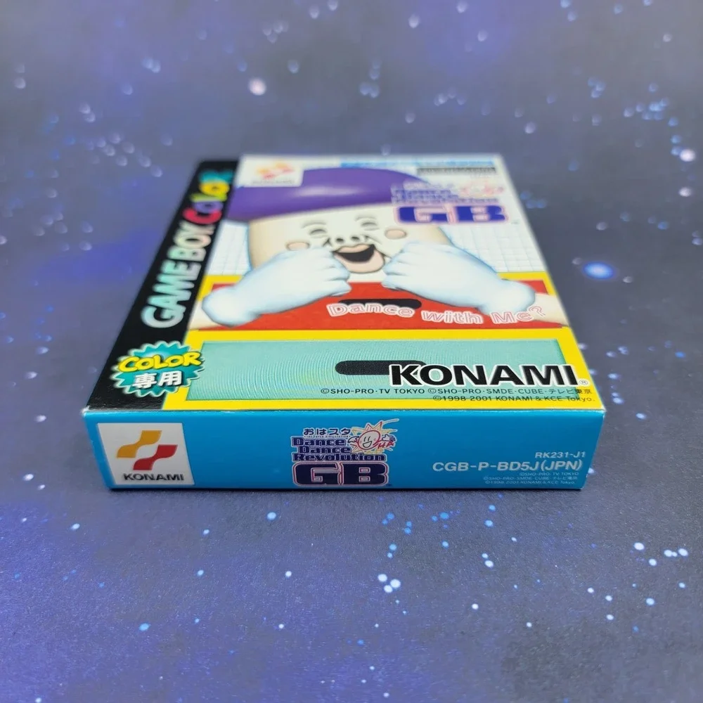 Dance Dance Revolution GB Oha Suta (Game Boy Color) JAPANESE w/ Controller 1263